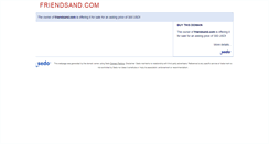 Desktop Screenshot of friendsand.com